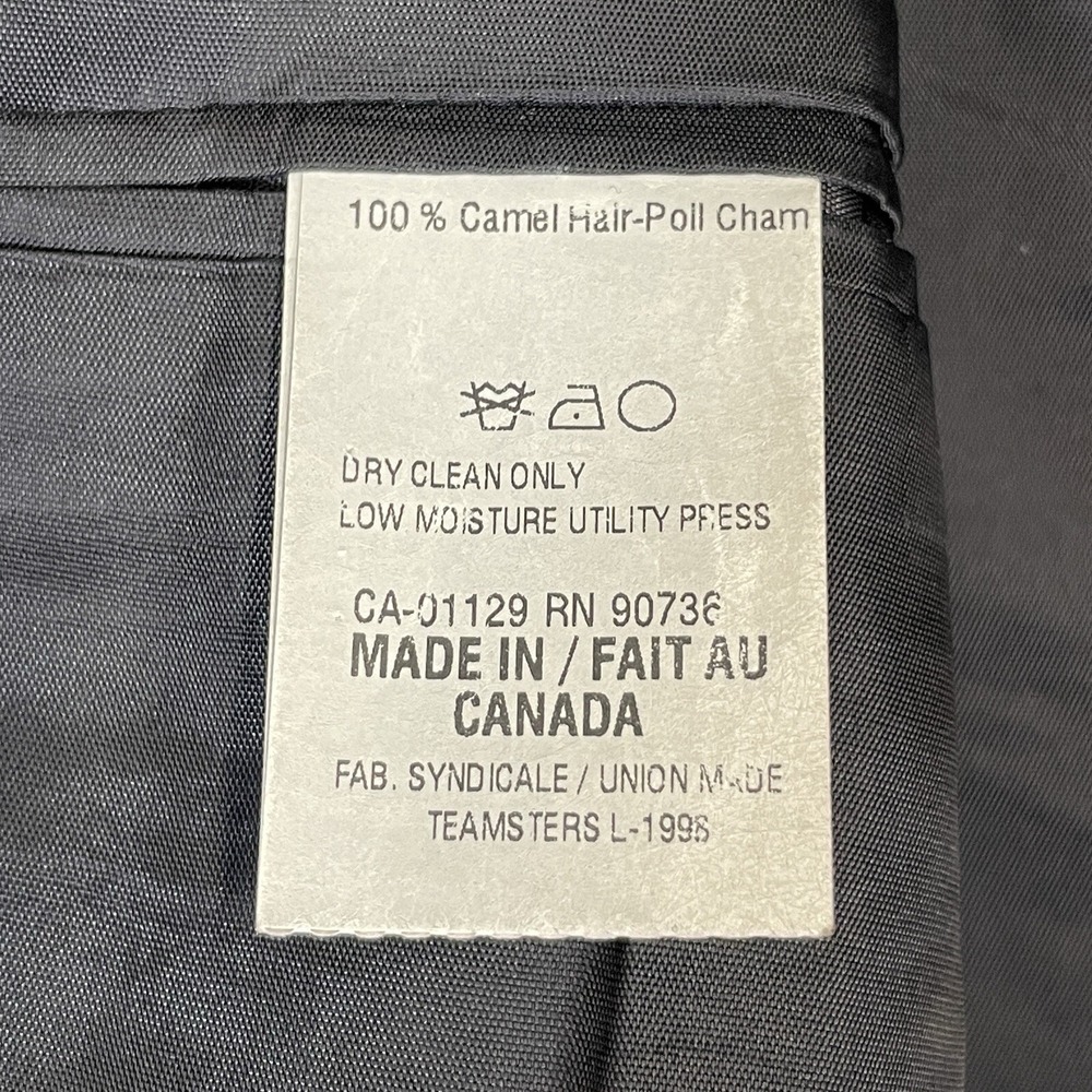 Lauren Ralph Lauren Men's Blazer 100% Camel Hair Suit Jacket Made in Canada 48R - Picture 6 of 12